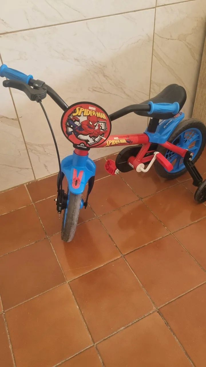 Bicicheta Homem Aranha