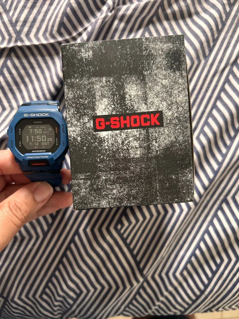 G-Shock Azul - Relógio Digital Resistente - Foto 4