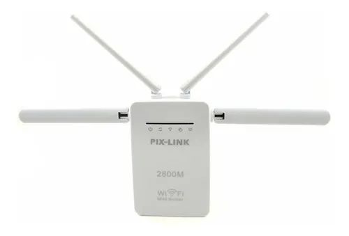Repetidor Wifi 2800m 4 Antenas Amplificador De Sinal - Foto 2