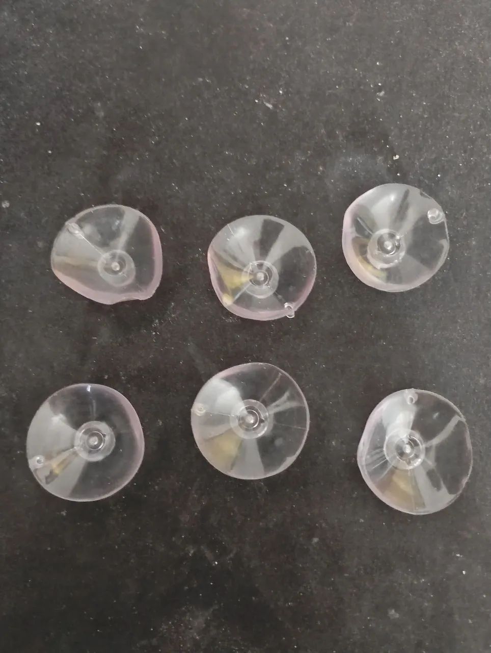 Ventosas de Silicone Transparente - kit com 100 unidades. - Foto 5