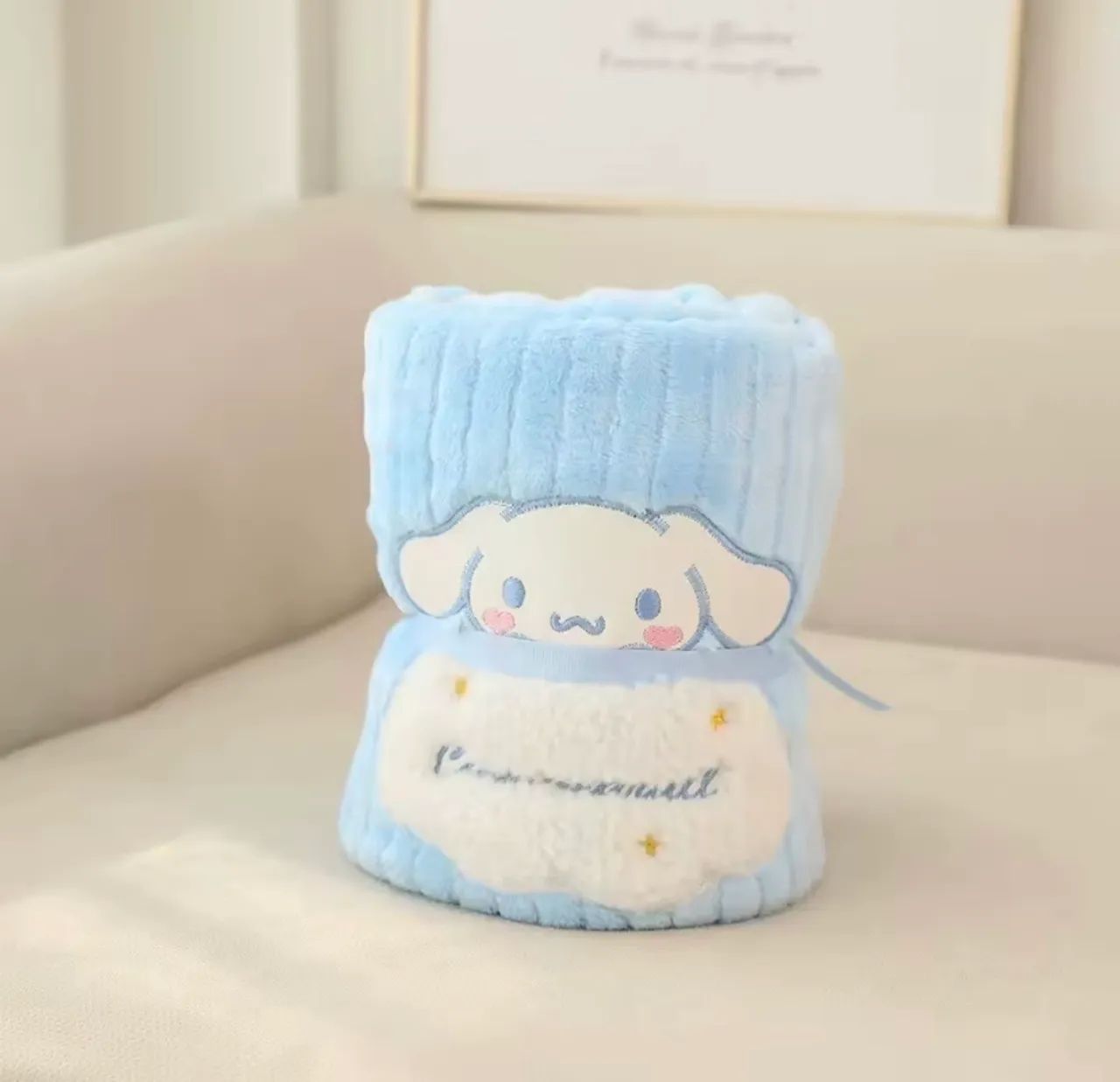Manta Cinnamoroll 80x100 pelúcia 