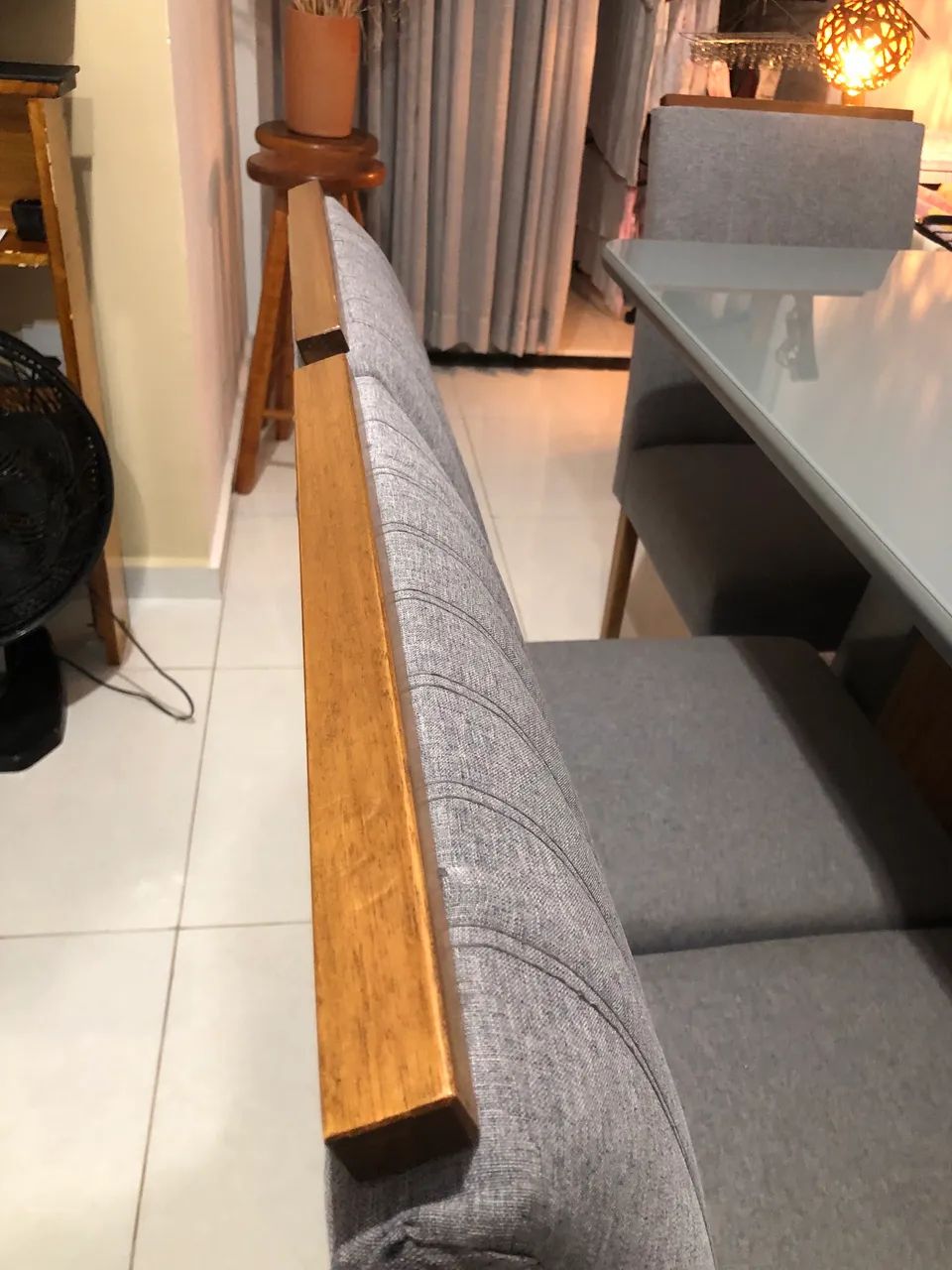 Mesa em madeira nova - Foto 3