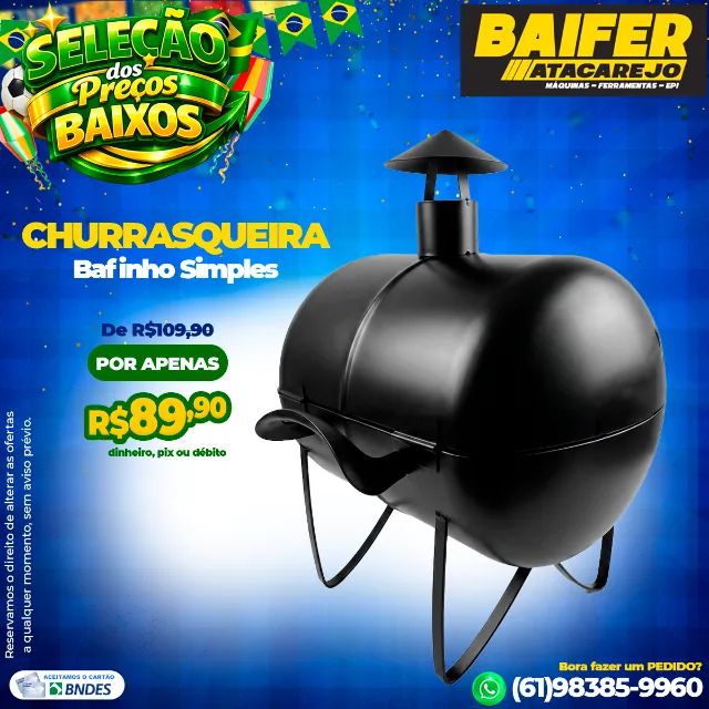 Churrasqueira Simples Bafinho