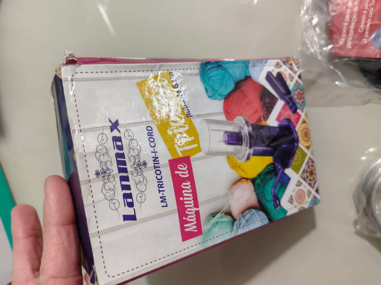 Máquina de tricotin + kit pompom - Foto 3