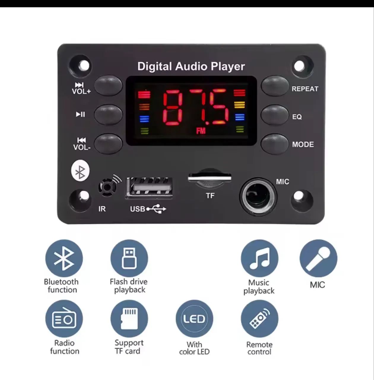 Placa de Audio Bluetooth Decodificadora - Foto 4