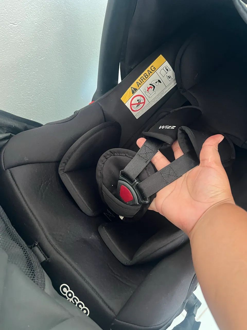 Carrinho com bebê conforto cosco  - Foto 4