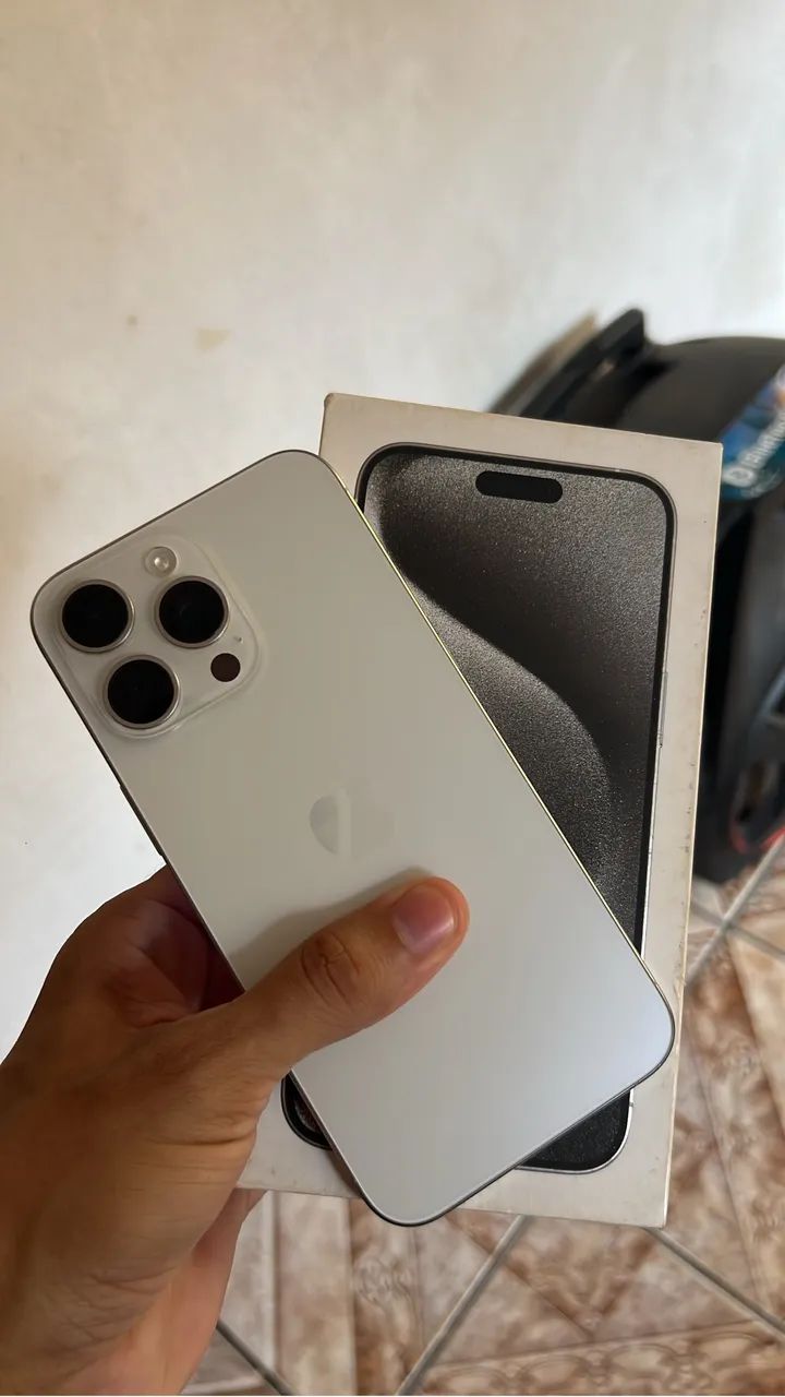 IPHONE 15 PRO MAX 256GB SILVER - Foto 3