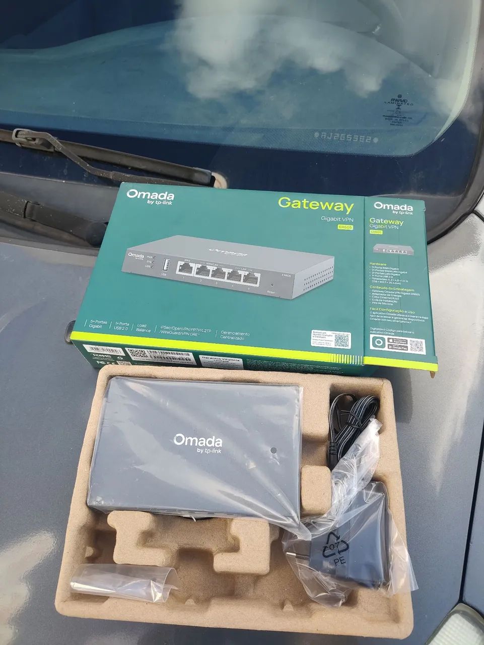TP-Link Omada ER605, Cabo de rede, conduíte  - Foto 2