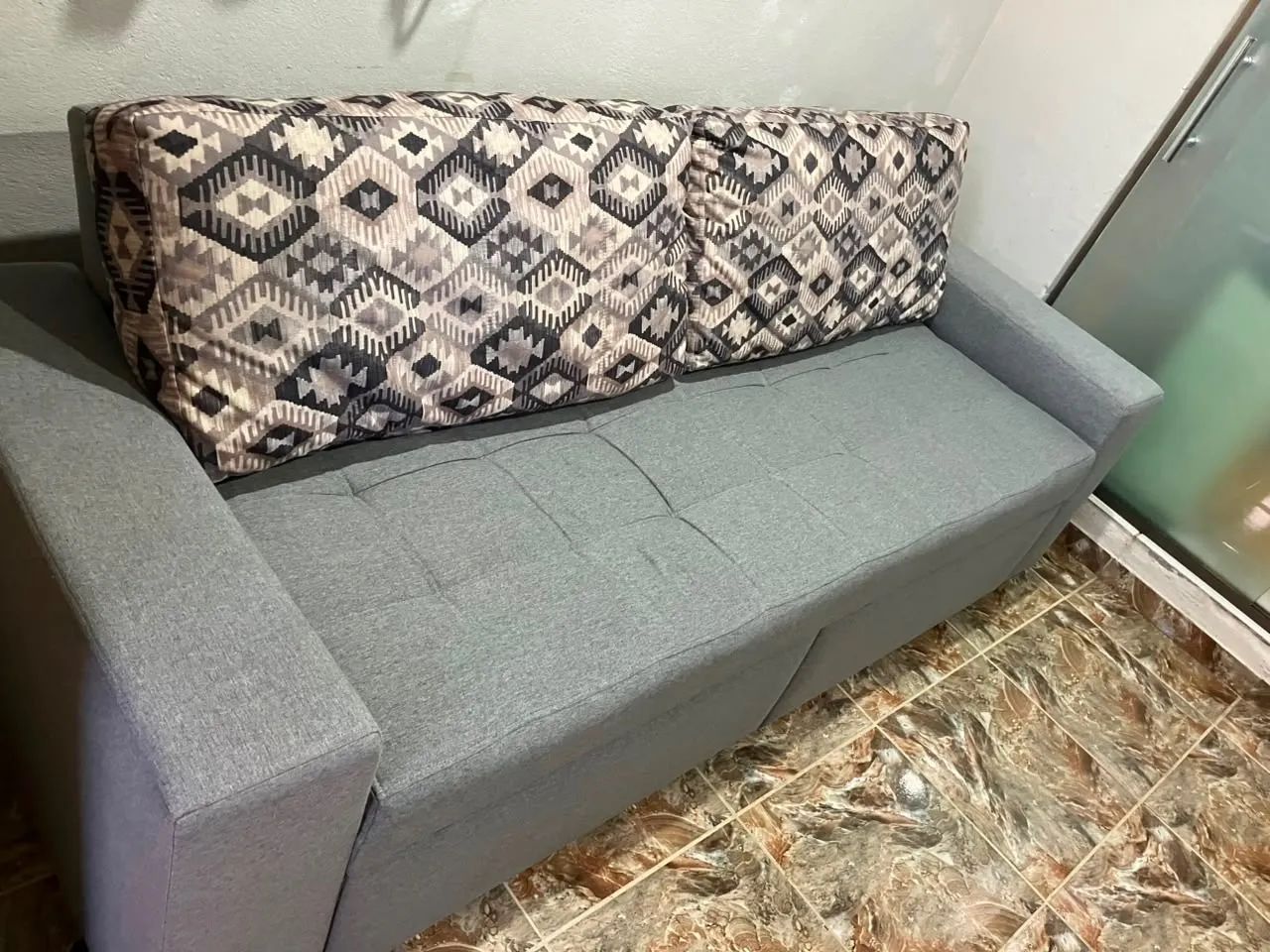 Sofá Cama 4 lugares Gramado Luciana Móveis