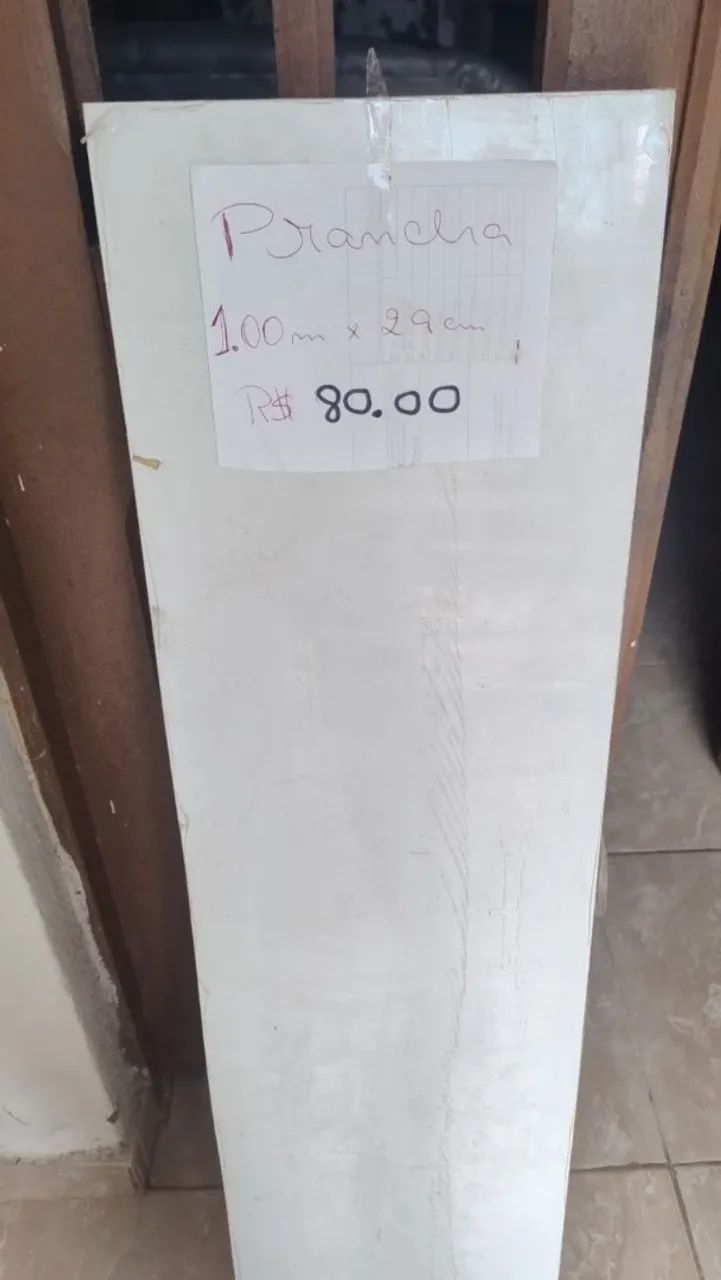 Prancha em bloco 