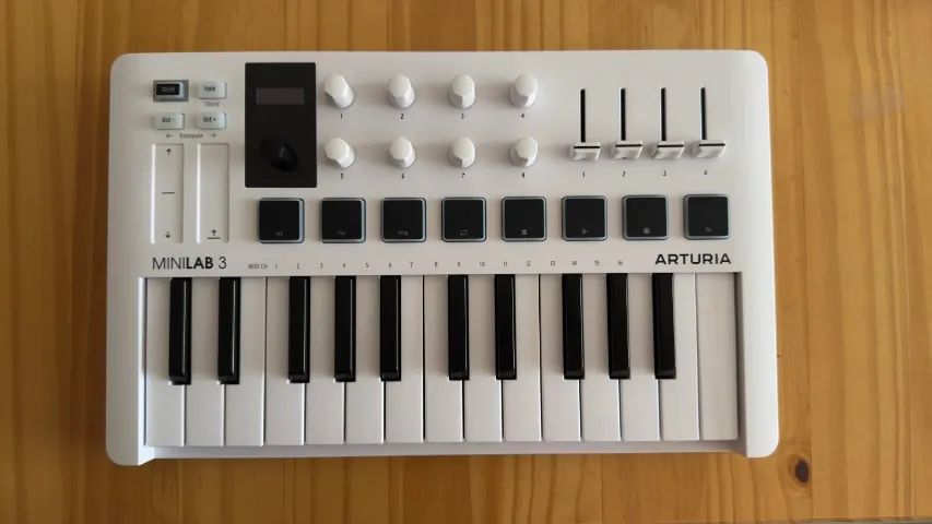 controlador midi arturia minilab 3 - Instrumentos musicais