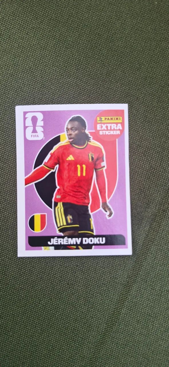 Figurinha legend copa 2026 Doku regular