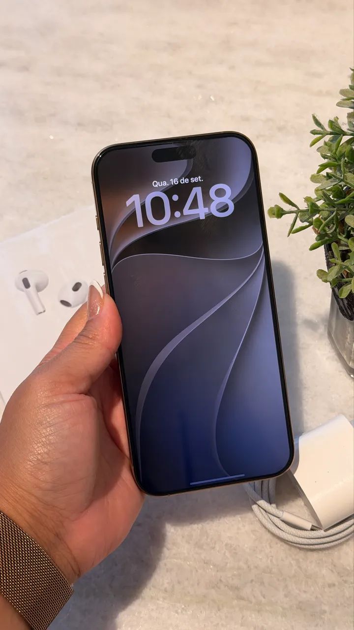 iPhone 16 Pro Max 256gb IMPECÁVEL PEGO SEU USADO - Foto 3