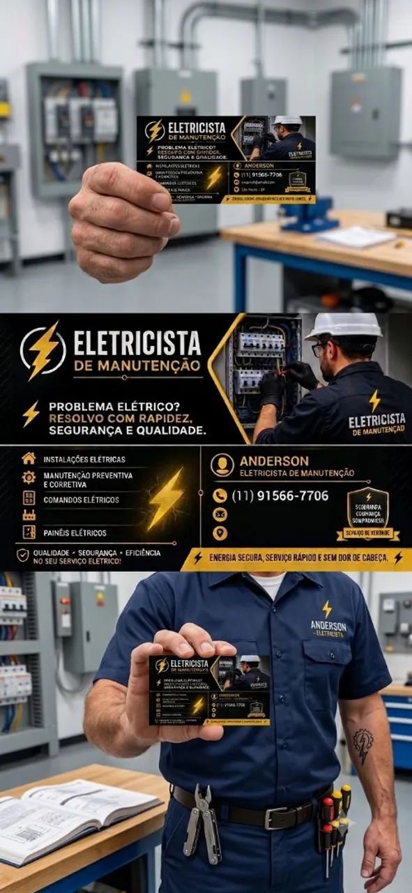 Serviços de manutenção geral e eletrica