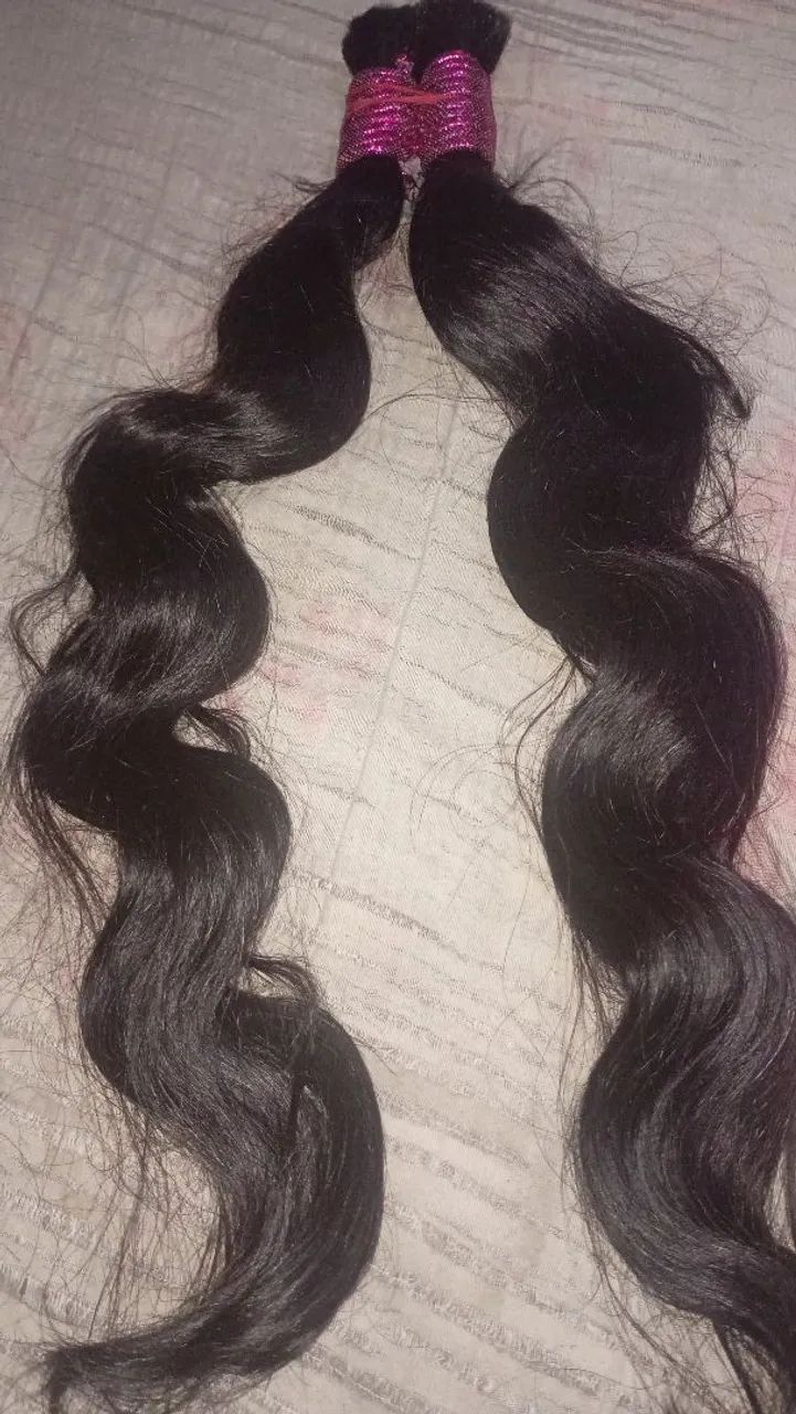 Cabelo indiano 200gramas. Novo. - Foto 3