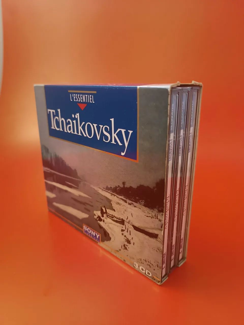 Coleção de CDs 3 Tchaikovsky L'Essentiel Sony importado - Foto 5
