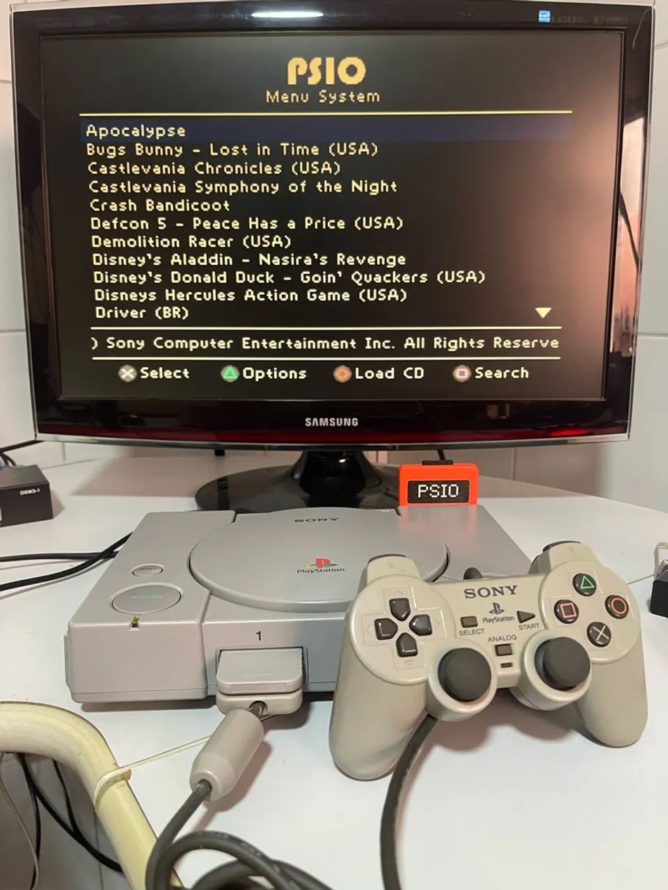 PLAYSTATION 1 FAT CIB COM PSIO - Foto 2
