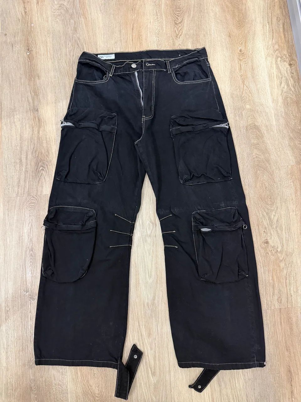 Calça cargo zara