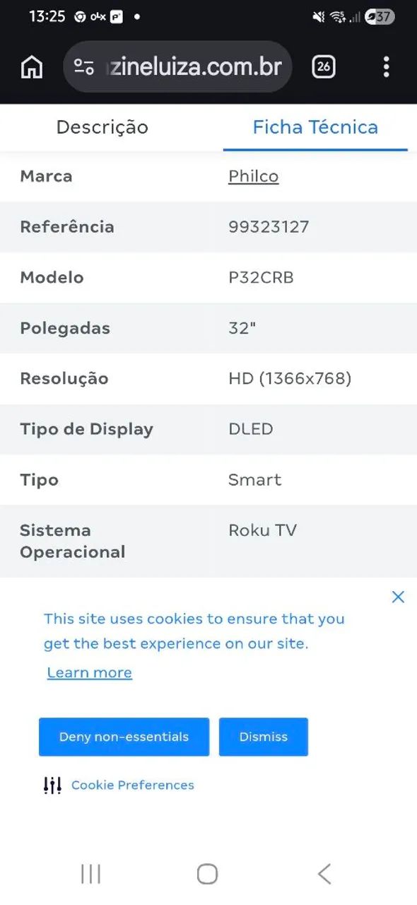 TV Philco Fast Smart 32 Hd nova - Foto 3