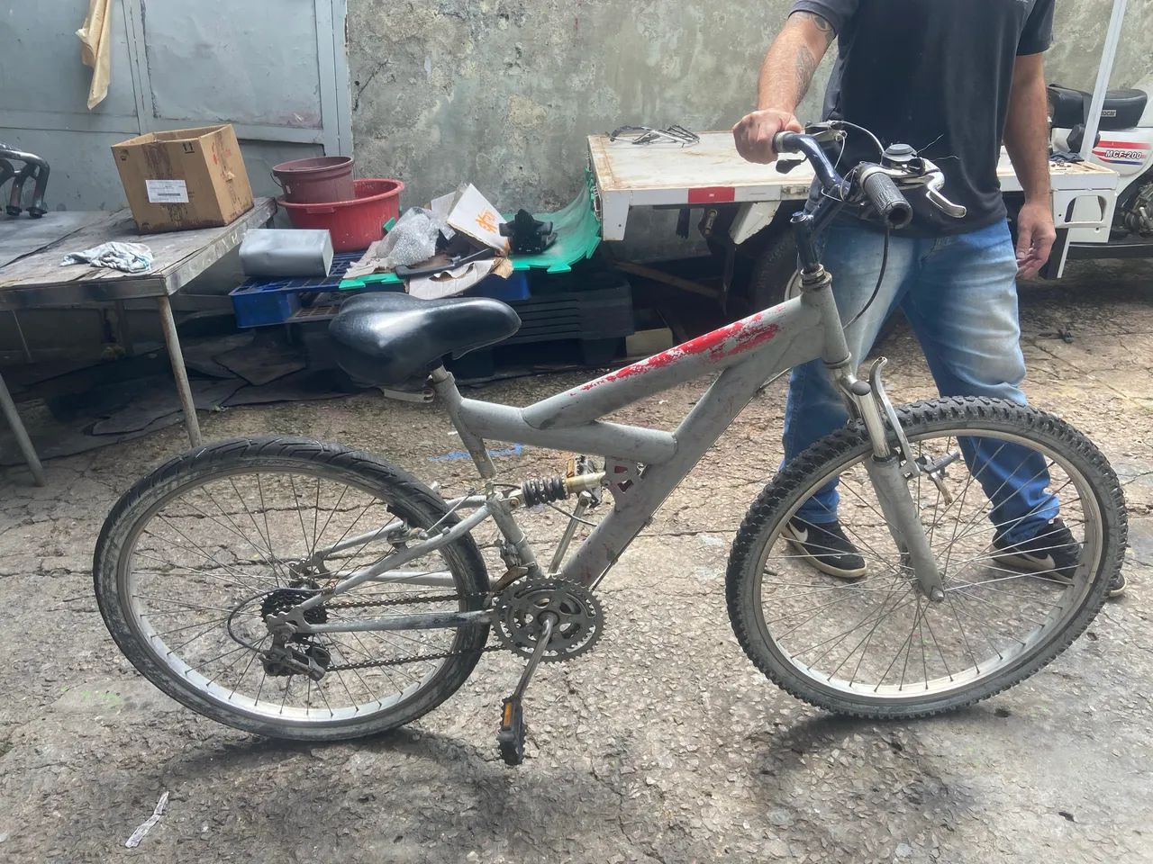 Bike aro 26 pra ir embora  - Foto 2