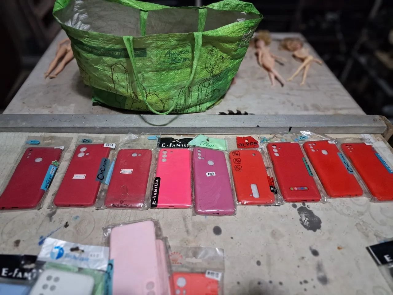 Capas para celulares  diversos marcas e modelos  lote com 60 unidades  - Foto 4