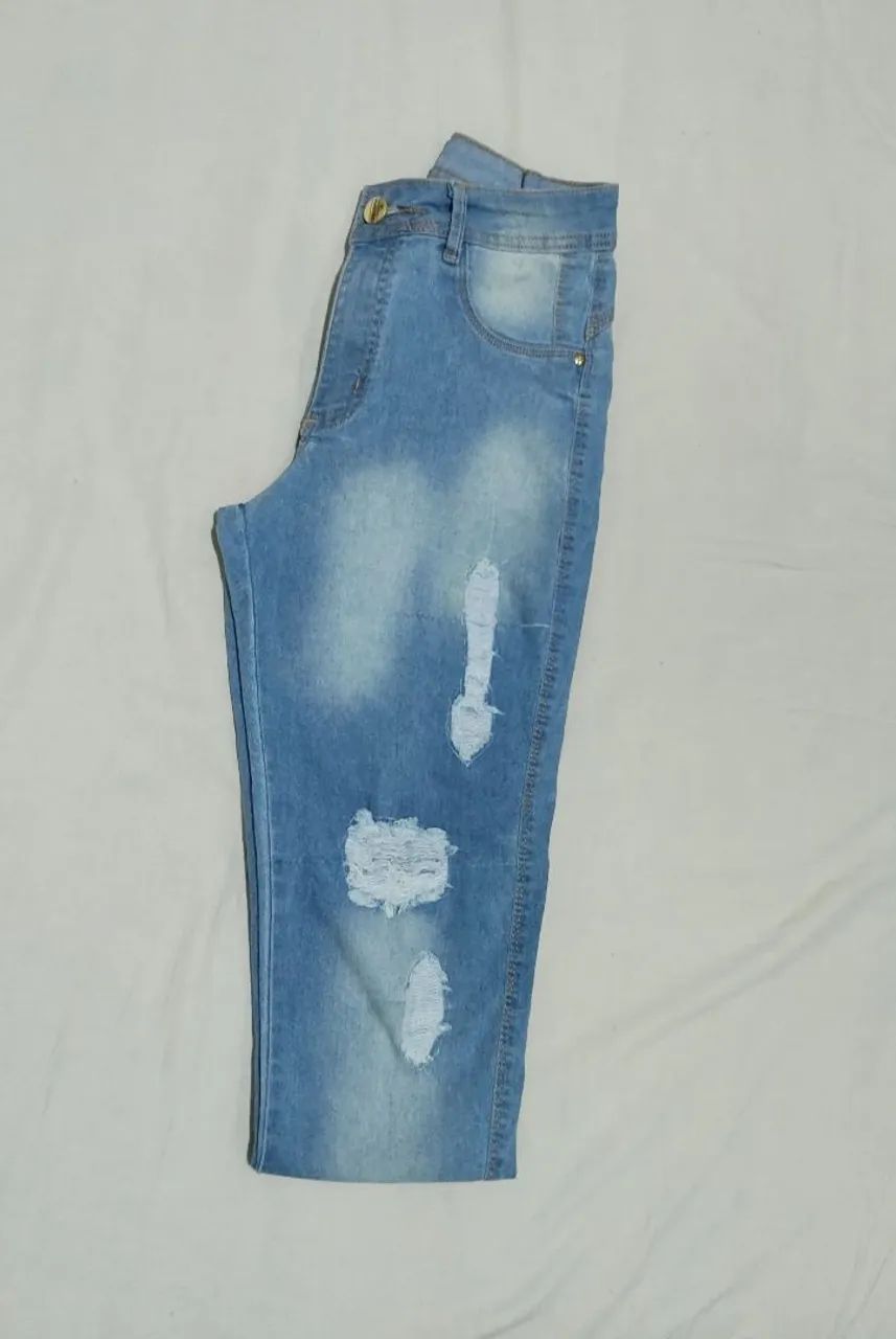 Lote/kit calças jeans - Foto 2