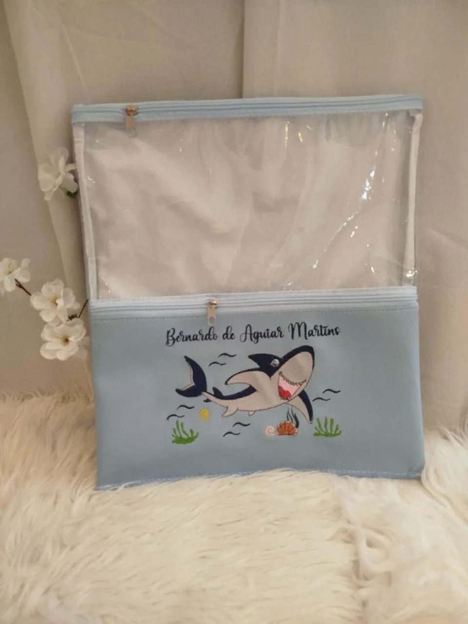 ORGANIZADOR BABY MAKLIN BORDADOS 