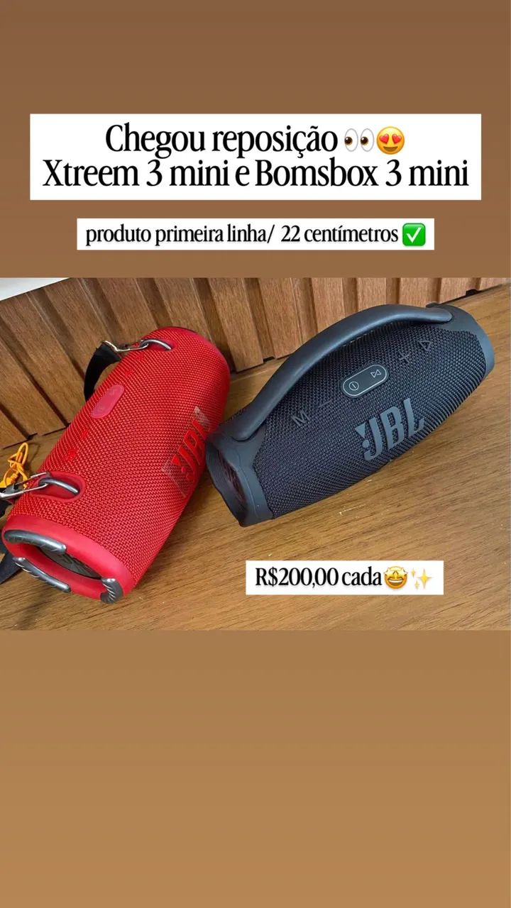 caixinha de som Bluetooth 