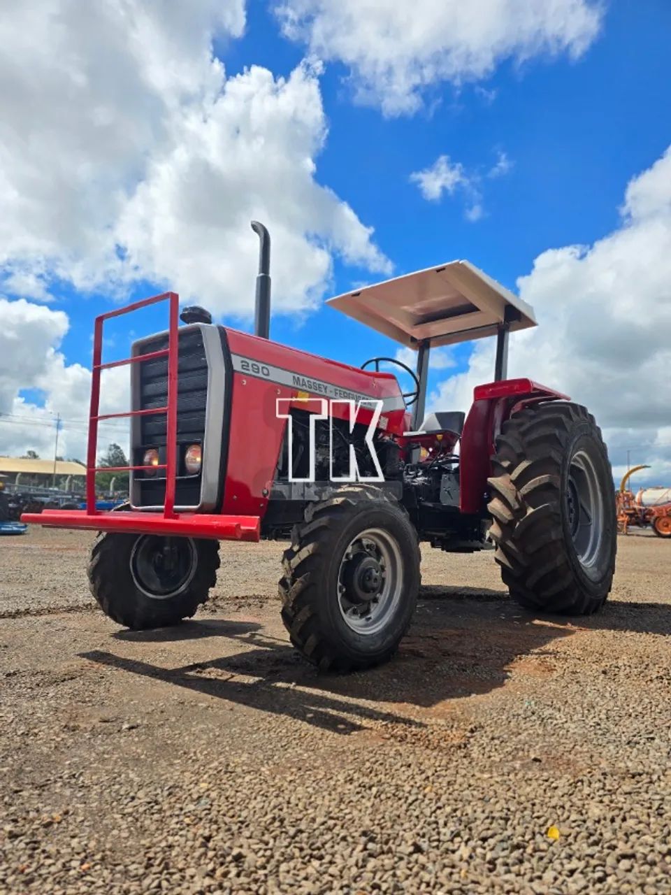  TRATOR MASSEY FERGUSON 290 ANO 83 COM REDUTOR DE VELOCIDADE cod. 1381 - Tk Tratores  - Foto 4