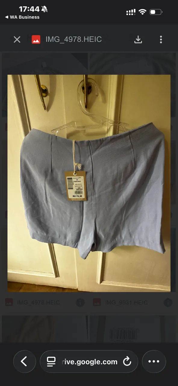 Shorts saia novo Hering 40  - Foto 2