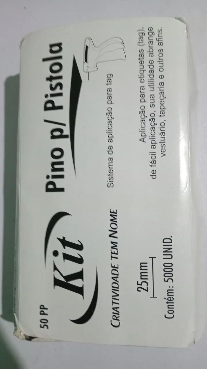 Pinos plasticos para  tag