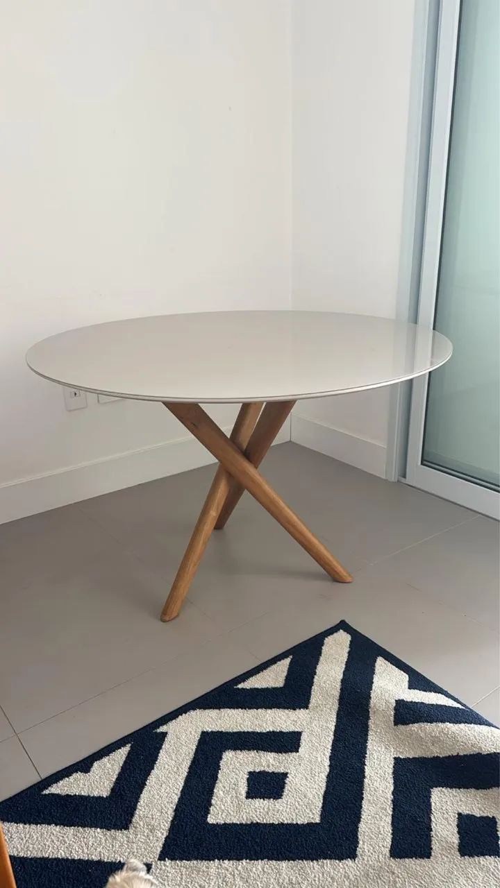mesa de jantar redonda 