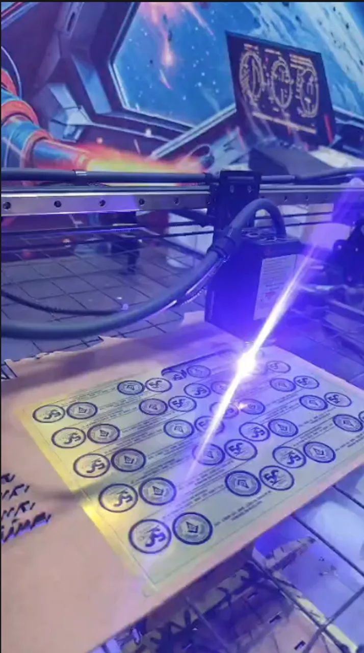 máquina de corte e gravação a laser Sculpfun S30 20W, completa e pronta para trabalhar - Foto 2