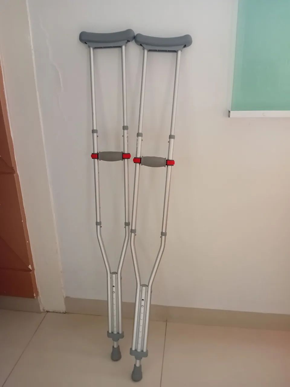 Muletas de alumínio 