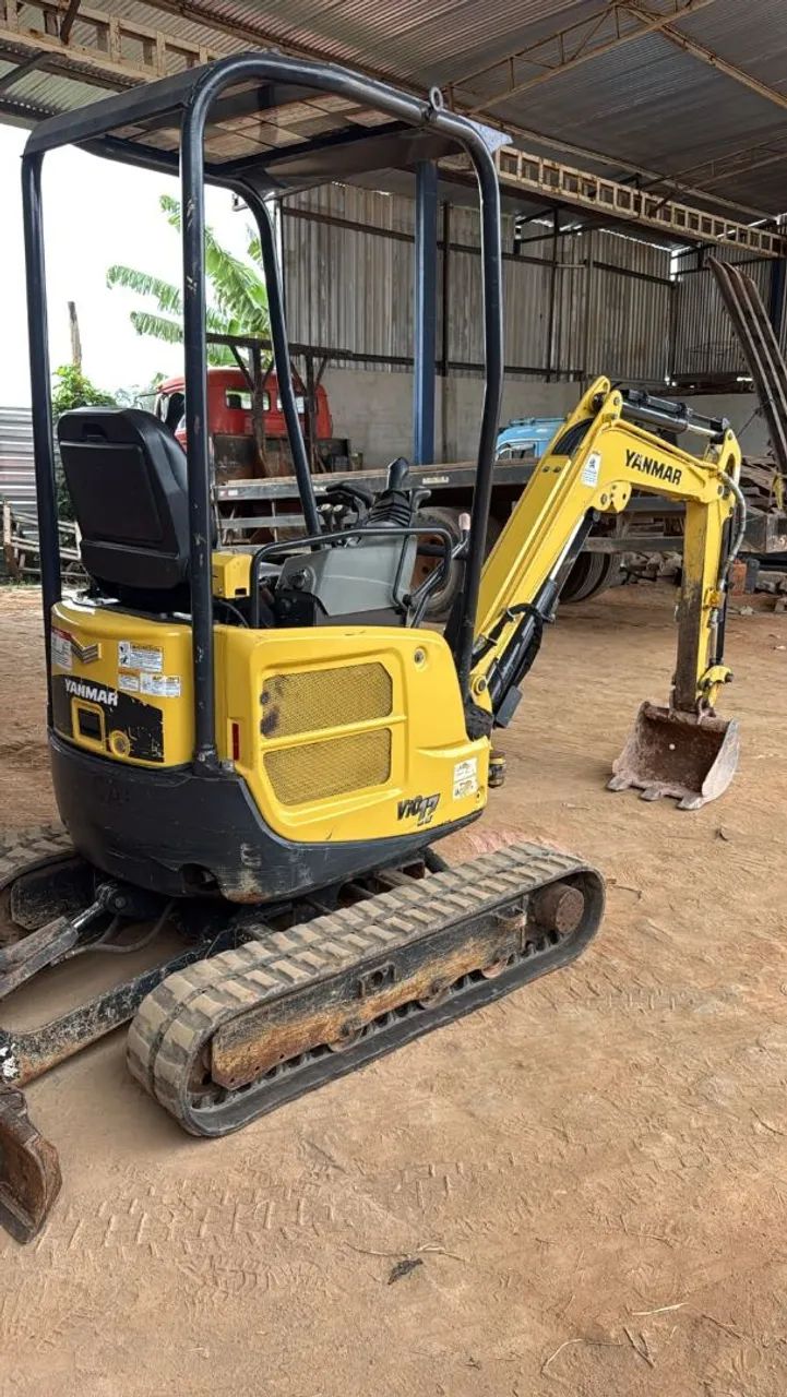 Mini escavadeira yanmar vio17 - Foto 4