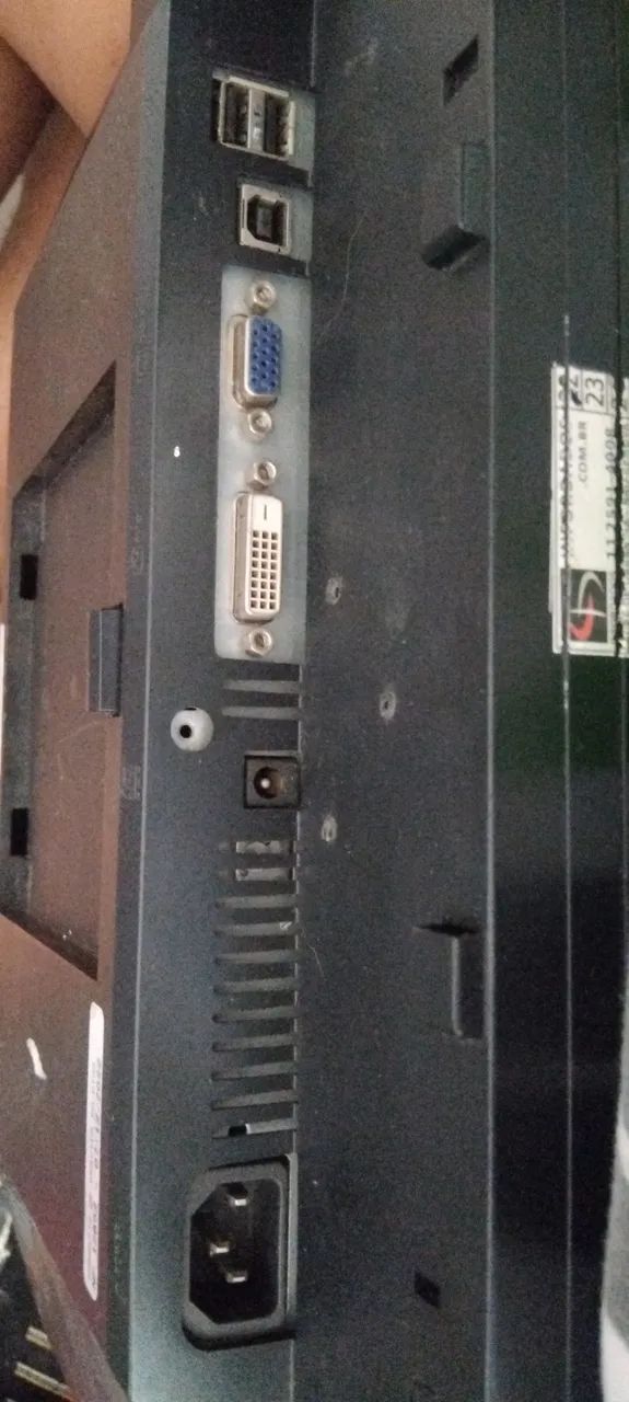 Monitor DELLP1911T com defeito