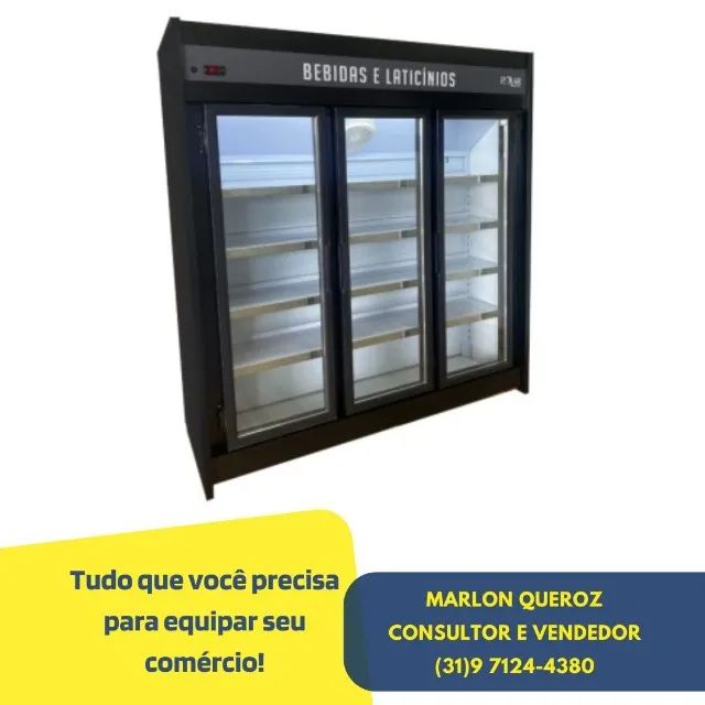 Auto Serviço Refrigerador 3 Portas Polar