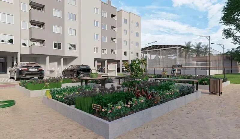 Apartamento 2 dormitórios na pedra branca - Foto 4