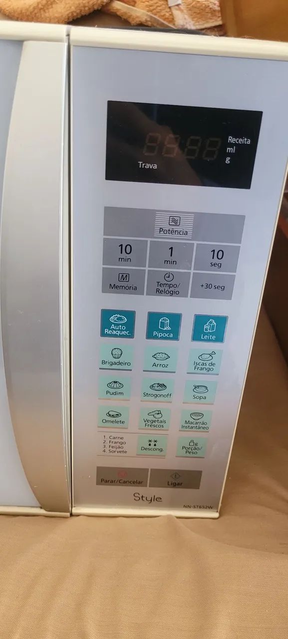 Micro-ondas Panasonic branco  - Foto 3