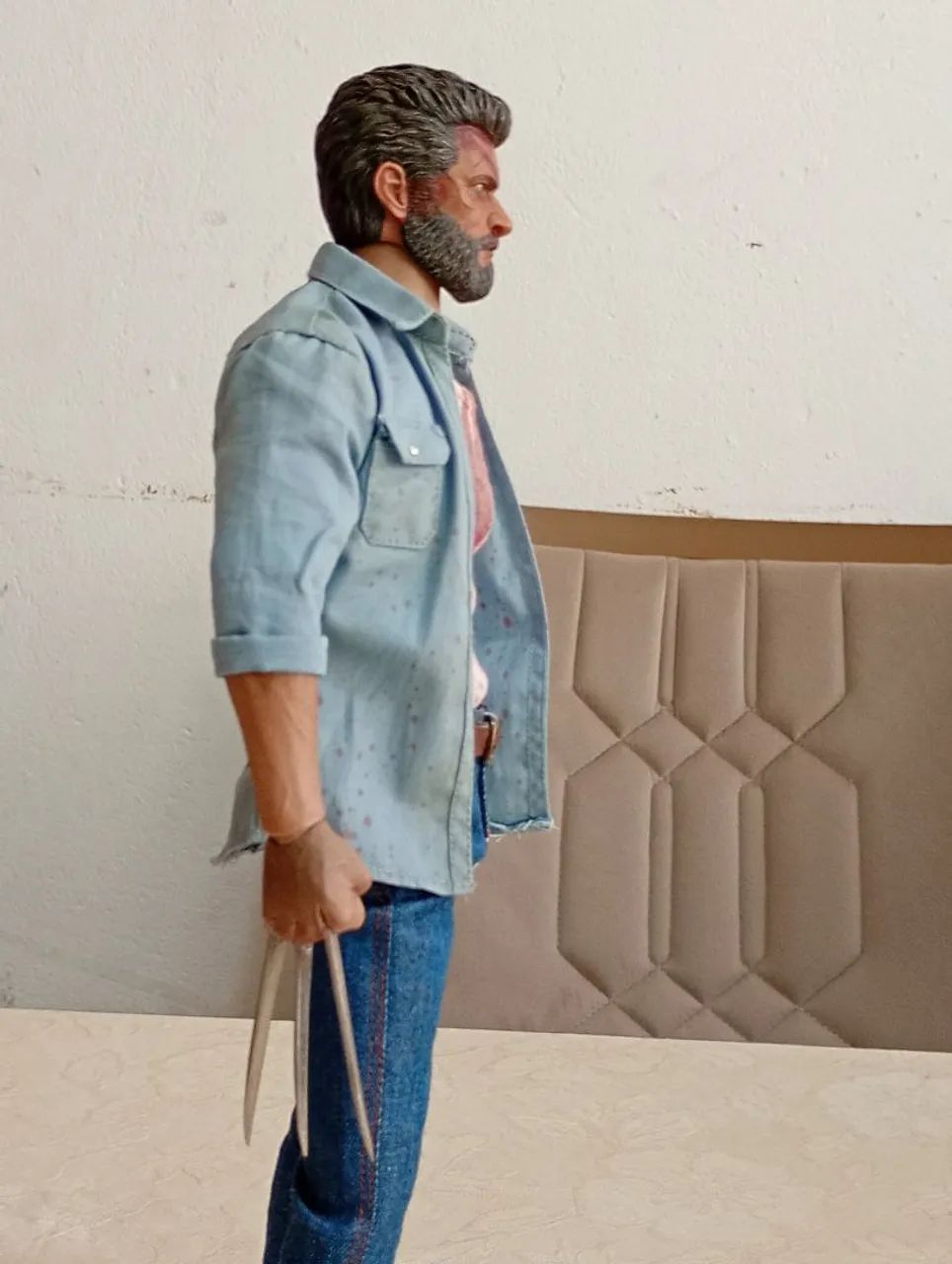 Old Logan Wolverine escala 1/6 worlbox  - Foto 5