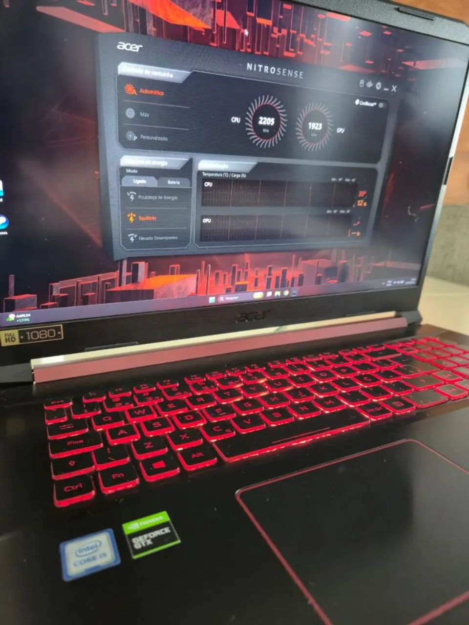 NOTEBOOK ACER NITRO 5 GAMER - Foto 2