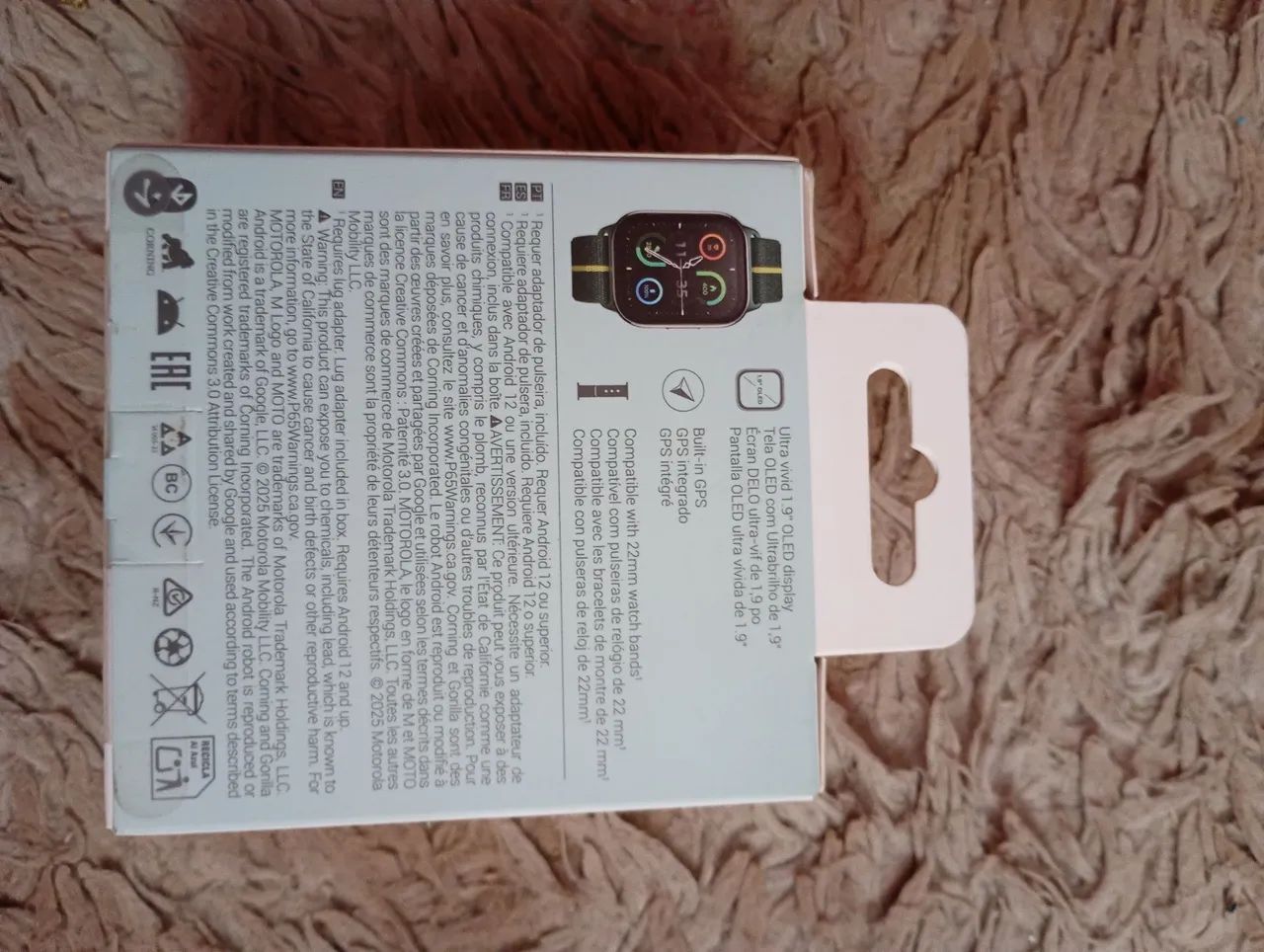 Moto watchfit lacrados original  - Foto 3