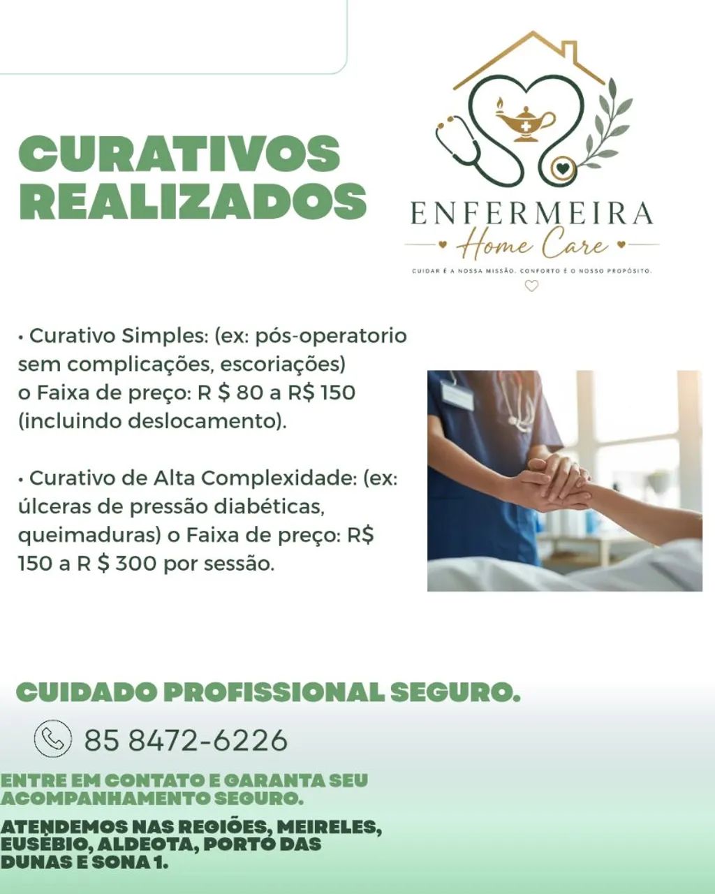 Home Care, Enfermeira e Acompanhante hospitalar. - Foto 4