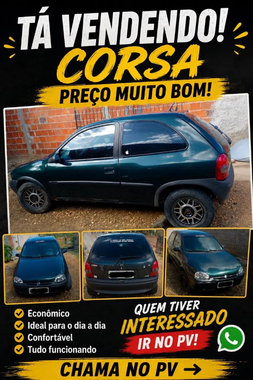 Chevrolet Corsa Super 1.0 MPFI / 2P E 4P 1997