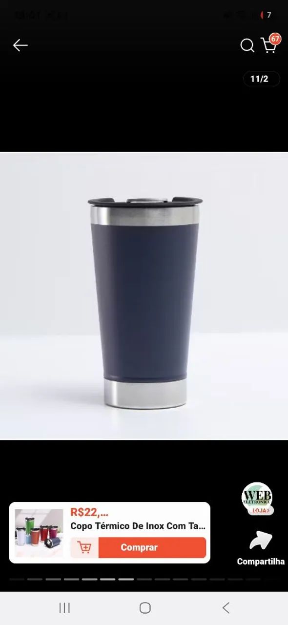 Copo térmico  - Foto 2