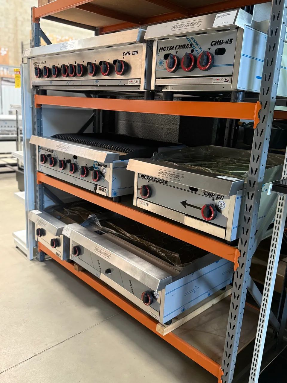 CHAPA DE FRITURA GÁS 60CM ESPECIAL - METVISA - Foto 5