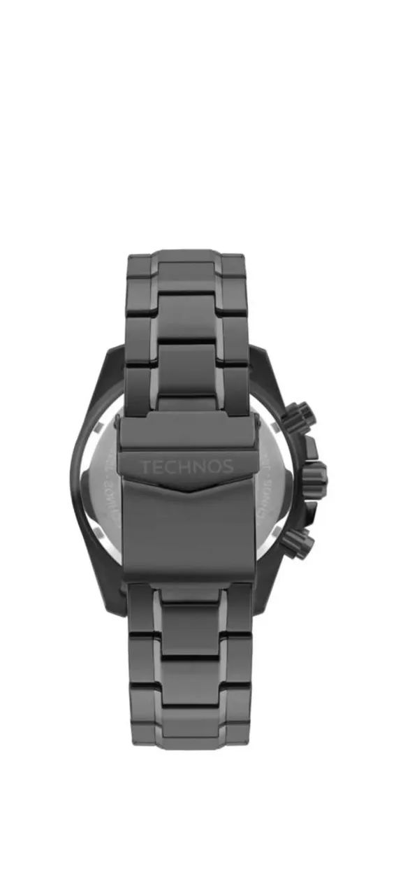 Relógio Technos Masculino Ts Carbon Grafite - Foto 2