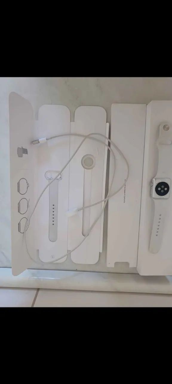Apple watch series 3 38 mm Branco  - Foto 5