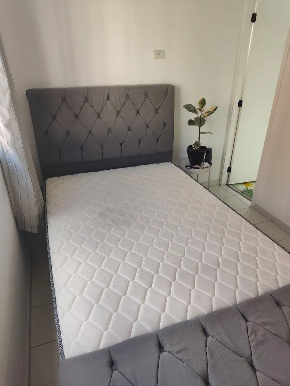 Base cama casal + puff baú - Foto 3