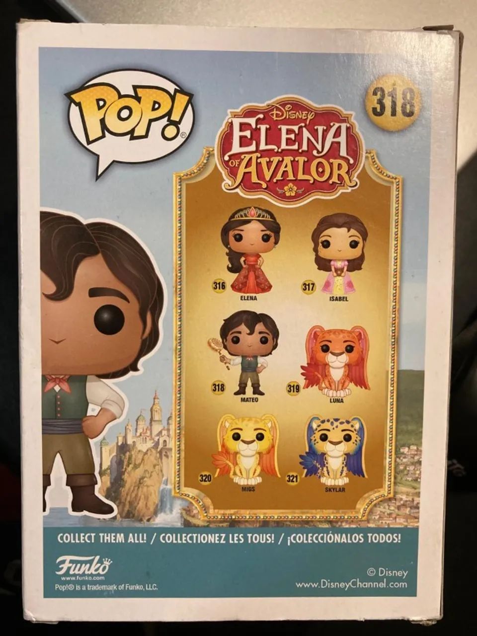 Funko Pop Disney Elena Of Avalor Mateo 318 - Foto 5